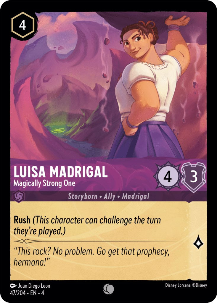 Luisa Madrigal - Magically Strong One (47/204) [Ursula's Return] - Destination Retro