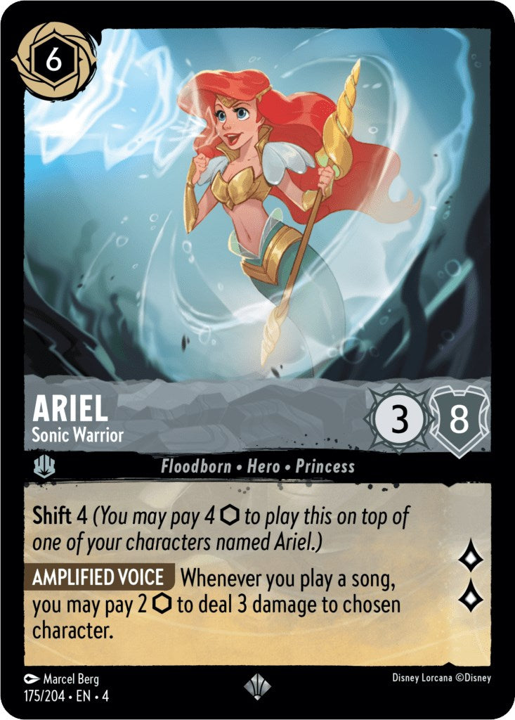 Ariel - Sonic Warrior (175/204) [Ursula's Return] - Destination Retro