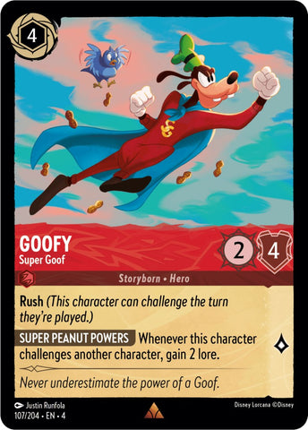 Goofy - Super Goof (107/204) [Ursula's Return] - Destination Retro
