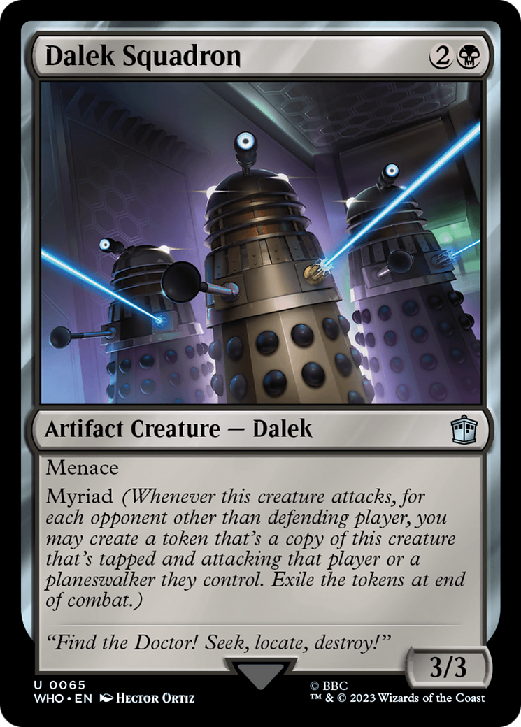 Dalek Squadron [Doctor Who] - Destination Retro