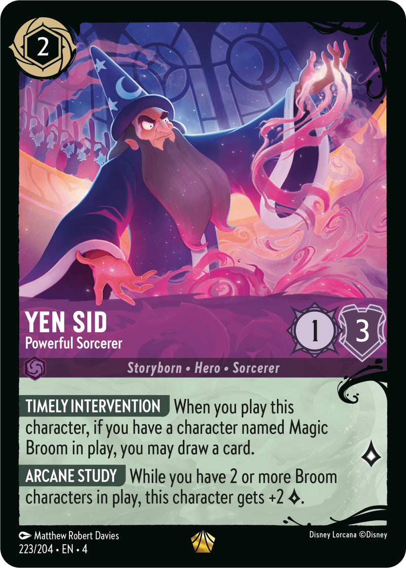 Yen Sid - Powerful Sorcerer (223/204) (223/204) [Illumineer's Quest: Deep Trouble] - Destination Retro