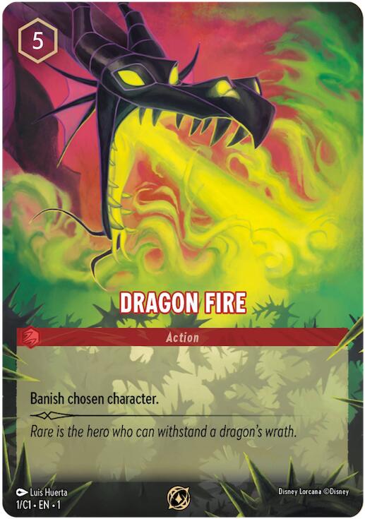 Dragon Fire (1) [Promo Cards] - Destination Retro