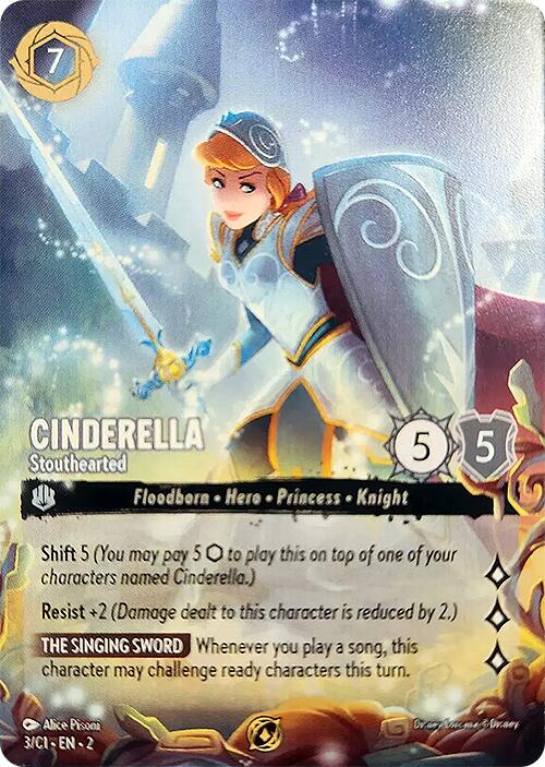 Cinderella - Stouthearted (3) [Promo Cards] - Destination Retro