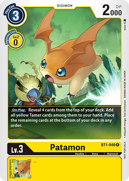 Patamon [BT1-048] (Official Tournament Pack Vol.3) [Release Special Booster Promos] - Destination Retro