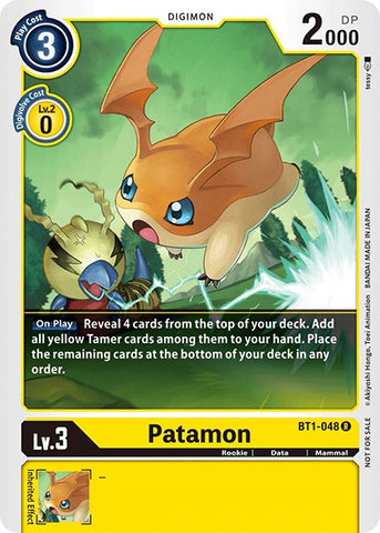 Patamon [BT1-048] (Official Tournament Pack Vol.3) [Release Special Booster Promos] - Destination Retro