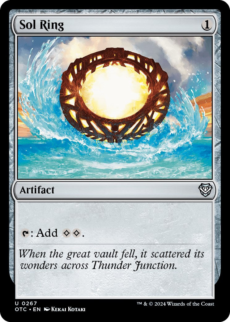 Sol Ring [Outlaws of Thunder Junction Commander] - Destination Retro