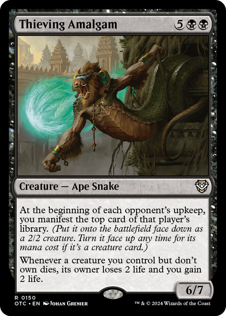 Thieving Amalgam [Outlaws of Thunder Junction Commander] - Destination Retro