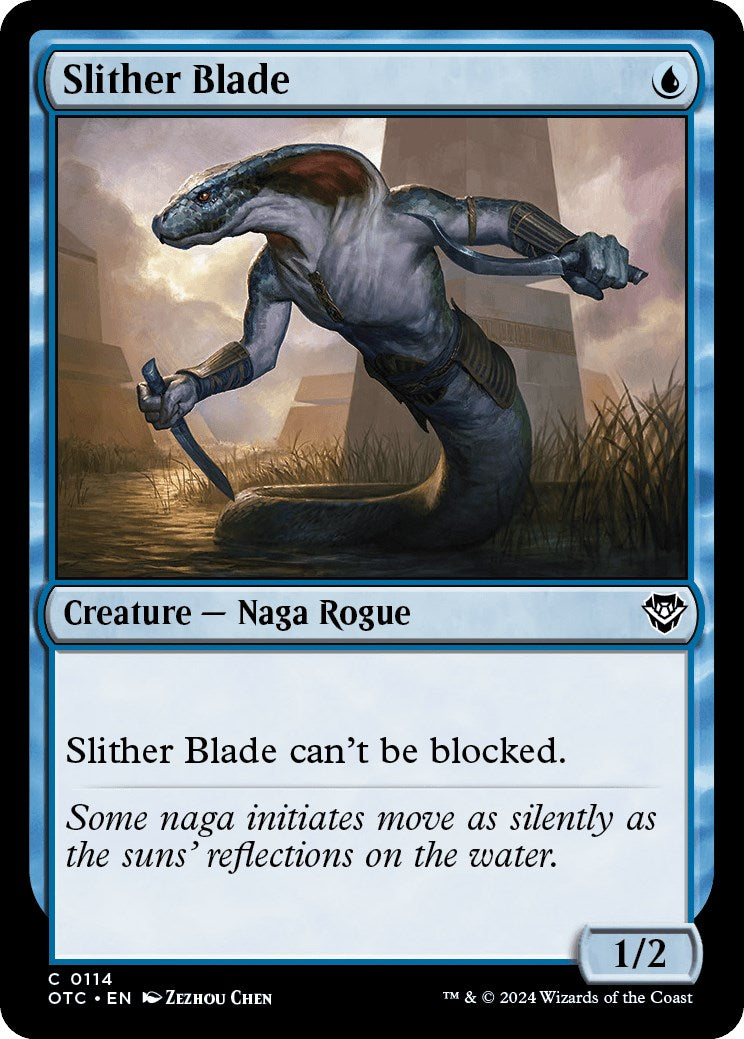 Slither Blade [Outlaws of Thunder Junction Commander] - Destination Retro