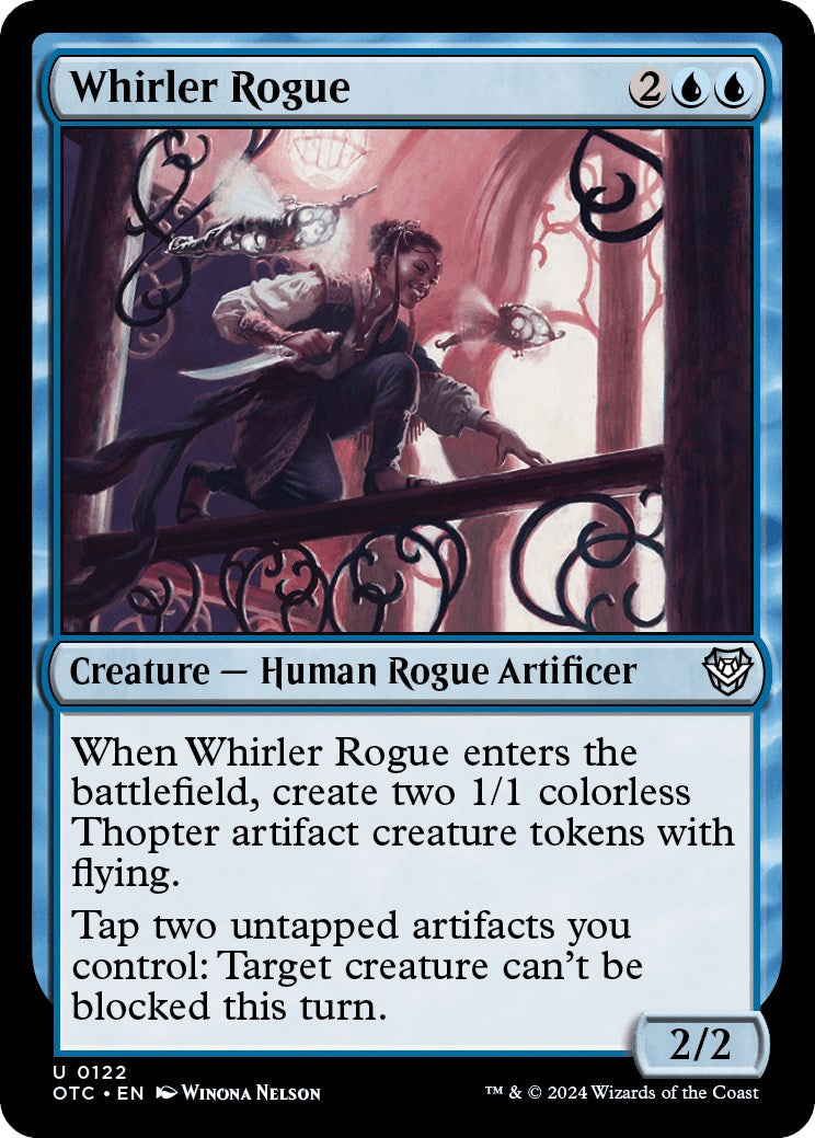 Whirler Rogue [Outlaws of Thunder Junction Commander] - Destination Retro