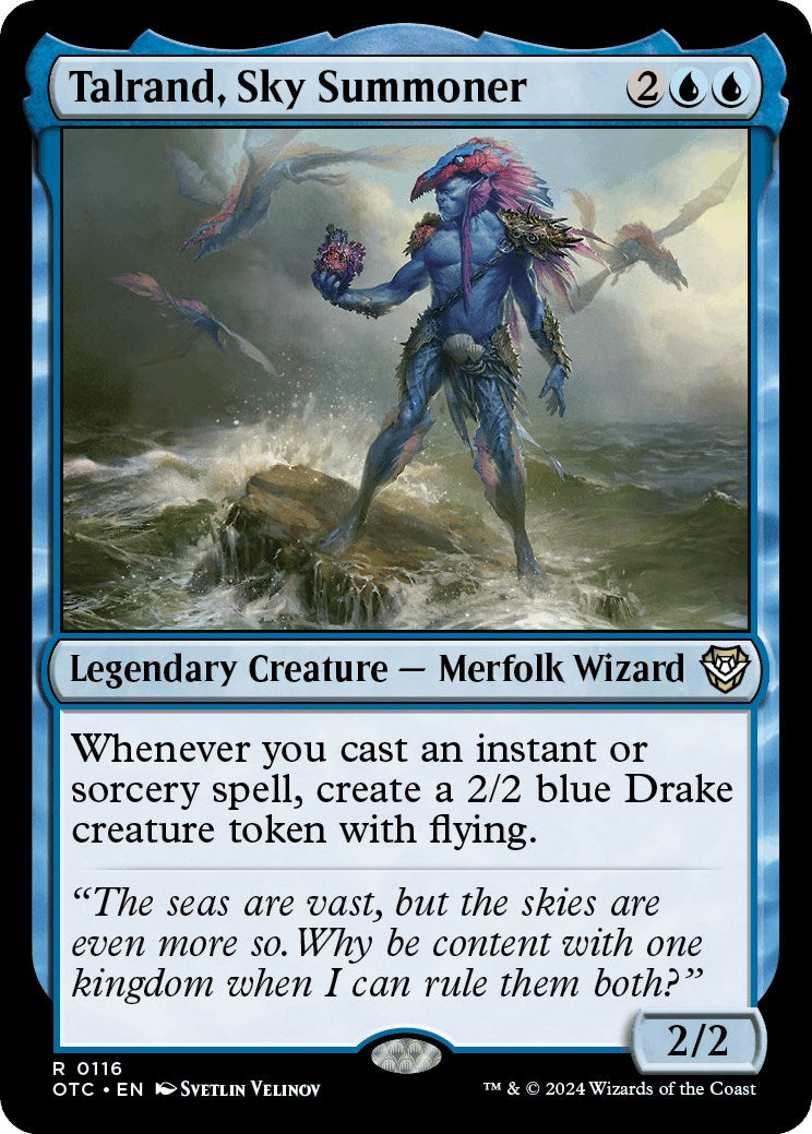Talrand, Sky Summoner [Outlaws of Thunder Junction Commander] - Destination Retro