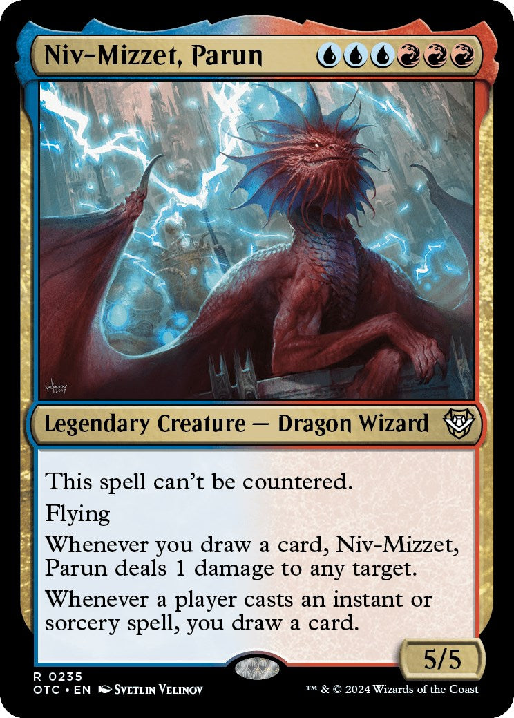 Niv-Mizzet, Parun [Outlaws of Thunder Junction Commander] - Destination Retro