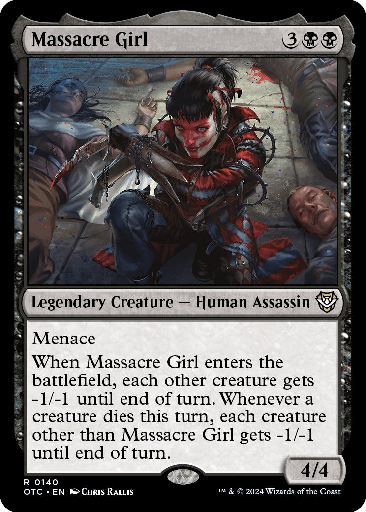 Massacre Girl [Outlaws of Thunder Junction Commander] - Destination Retro