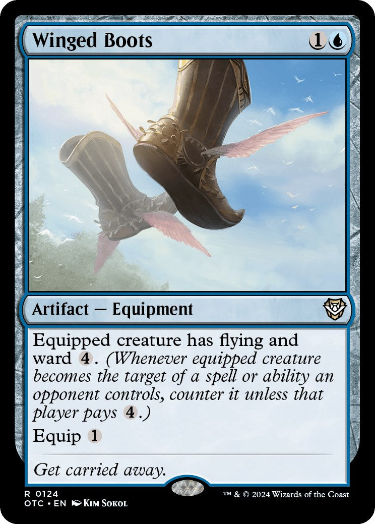 Winged Boots [Outlaws of Thunder Junction Commander] - Destination Retro