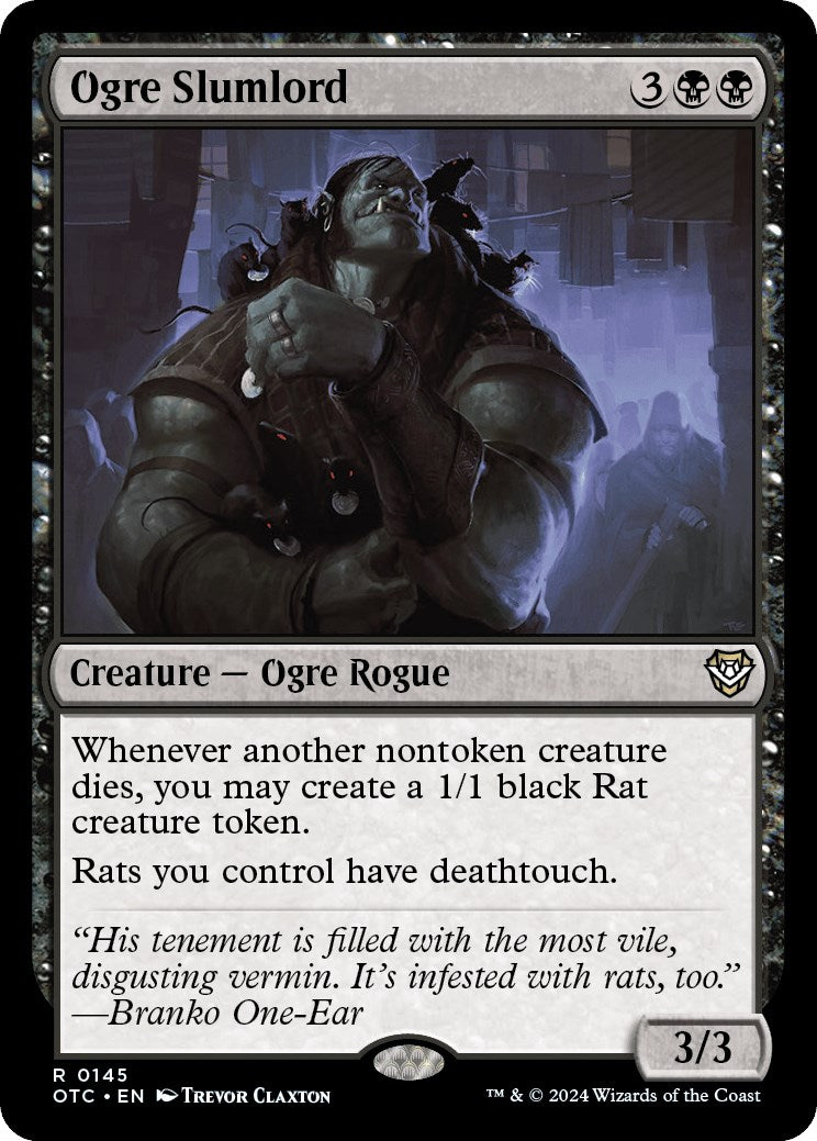 Ogre Slumlord [Outlaws of Thunder Junction Commander] - Destination Retro