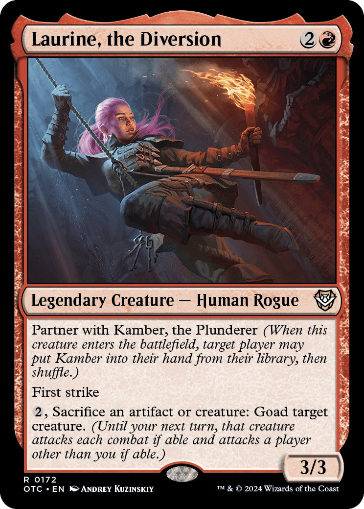 Laurine, the Diversion [Outlaws of Thunder Junction Commander] - Destination Retro