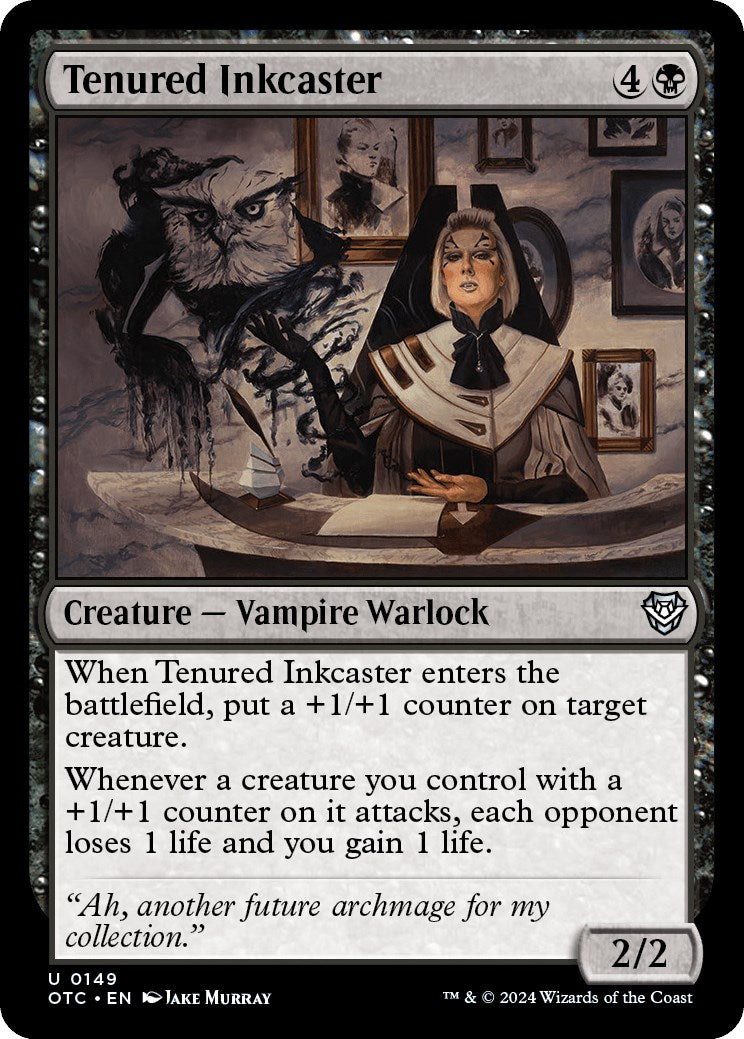 Tenured Inkcaster [Outlaws of Thunder Junction Commander] - Destination Retro