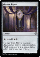 Orzhov Signet [Outlaws of Thunder Junction Commander] - Destination Retro