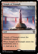 Temple of Triumph [Outlaws of Thunder Junction Commander] - Destination Retro