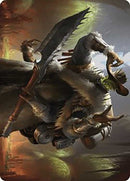 Hardbristle Bandit Art Card [Outlaws of Thunder Junction Art Series] - Destination Retro