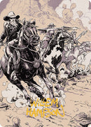 Overwhelming Forces Art Card (Gold-Stamped Signature) [Outlaws of Thunder Junction Art Series] - Destination Retro