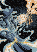 Mana Drain Art Card (Gold-Stamped Signature) [Outlaws of Thunder Junction Art Series] - Destination Retro