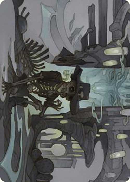 Tinybones Joins Up Art Card [Outlaws of Thunder Junction Art Series] - Destination Retro