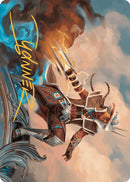 Annie Flash, the Veteran Art Card (Gold-Stamped Signature) [Outlaws of Thunder Junction Art Series] - Destination Retro
