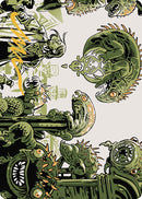 Pest Infestation Art Card (Gold-Stamped Signature) [Outlaws of Thunder Junction Art Series] - Destination Retro