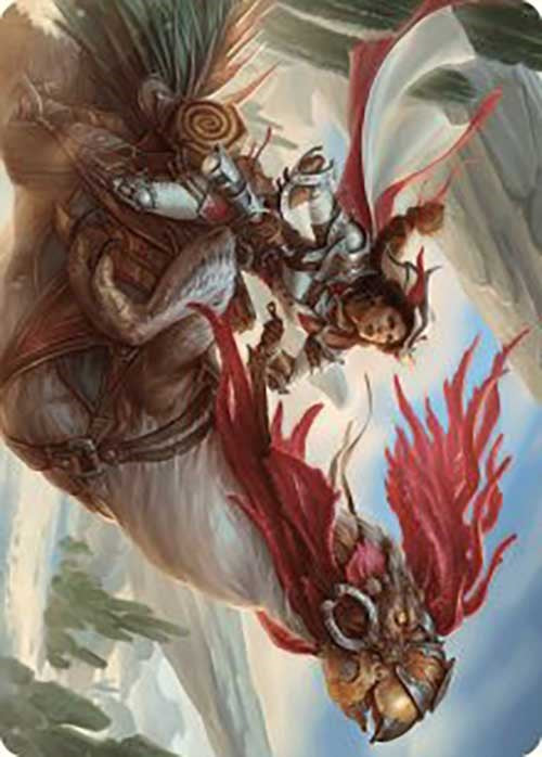 Frontier Seeker Art Card [Outlaws of Thunder Junction Art Series] - Destination Retro