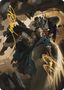 Archangel of Tithes Art Card (Gold-Stamped Signature) [Outlaws of Thunder Junction Art Series] - Destination Retro