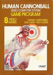 Human Cannonball [Text Label] - Atari 2600 - Destination Retro