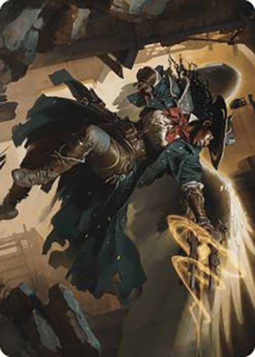 Archangel of Tithes Art Card [Outlaws of Thunder Junction Art Series] - Destination Retro