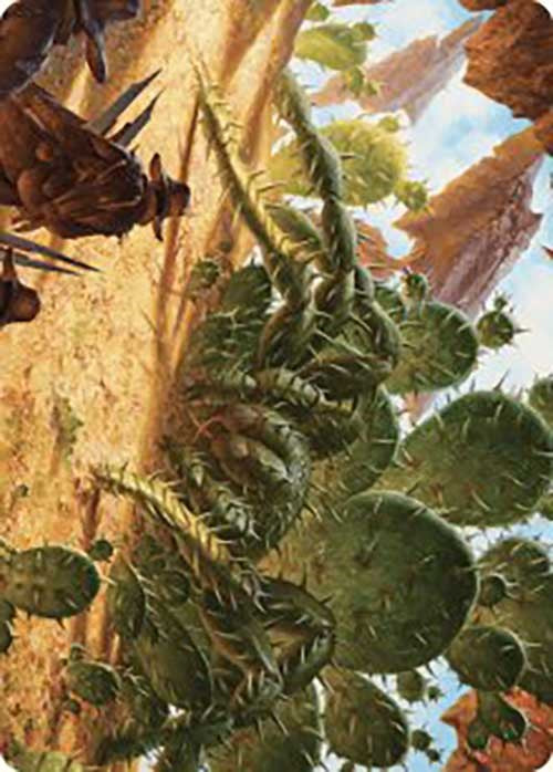 Cactarantula Art Card [Outlaws of Thunder Junction Art Series] - Destination Retro