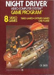 Night Driver [Text Label] - Atari 2600 - Destination Retro