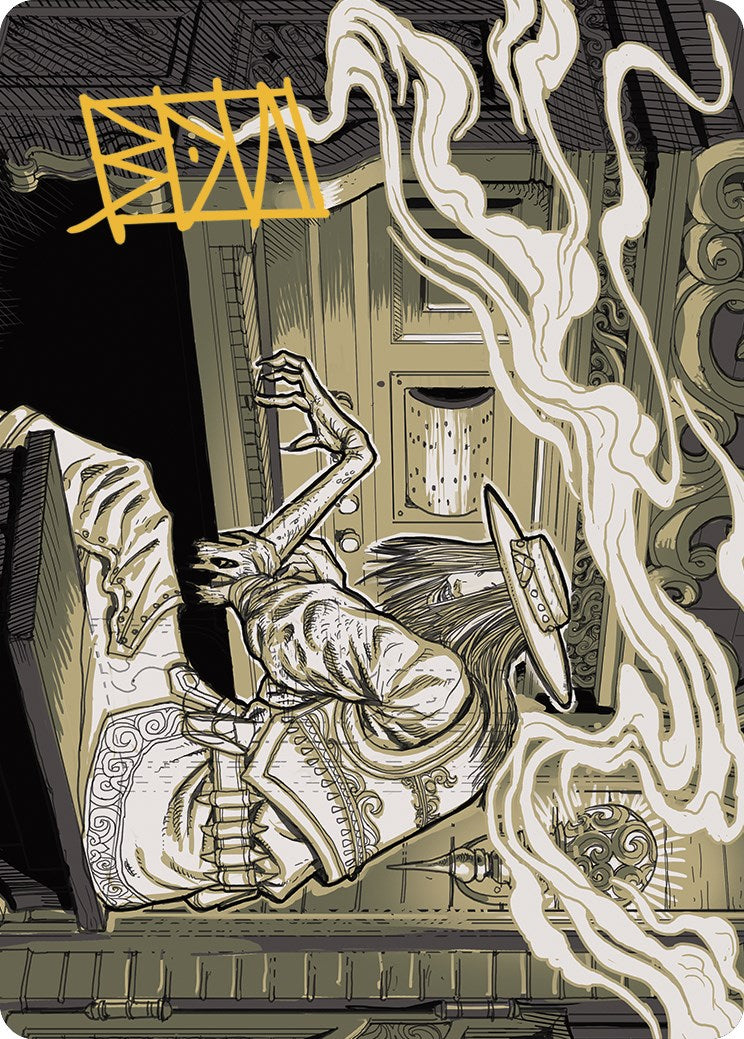 Vanishing Verse Art Card (Gold-Stamped Signature) [Outlaws of Thunder Junction Art Series] - Destination Retro