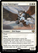 Aven Interrupter (Promo Pack) [Outlaws of Thunder Junction Promos] - Destination Retro