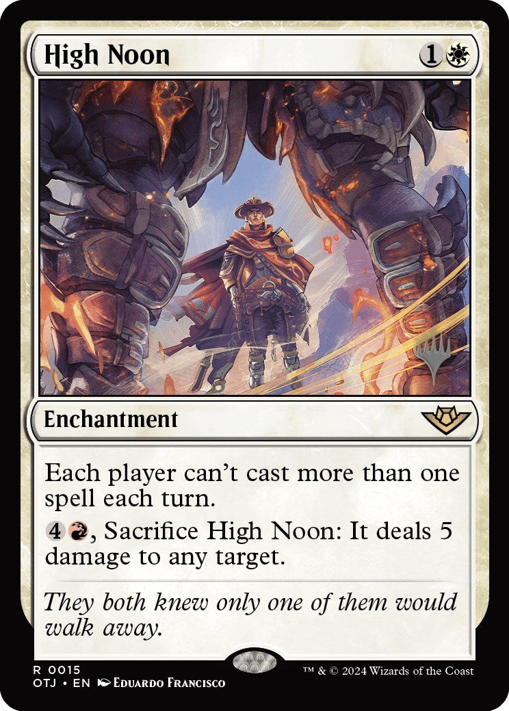 High Noon (Promo Pack) [Outlaws of Thunder Junction Promos] - Destination Retro