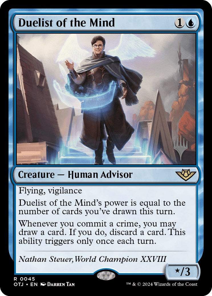 Duelist of the Mind (Promo Pack) [Outlaws of Thunder Junction Promos] - Destination Retro