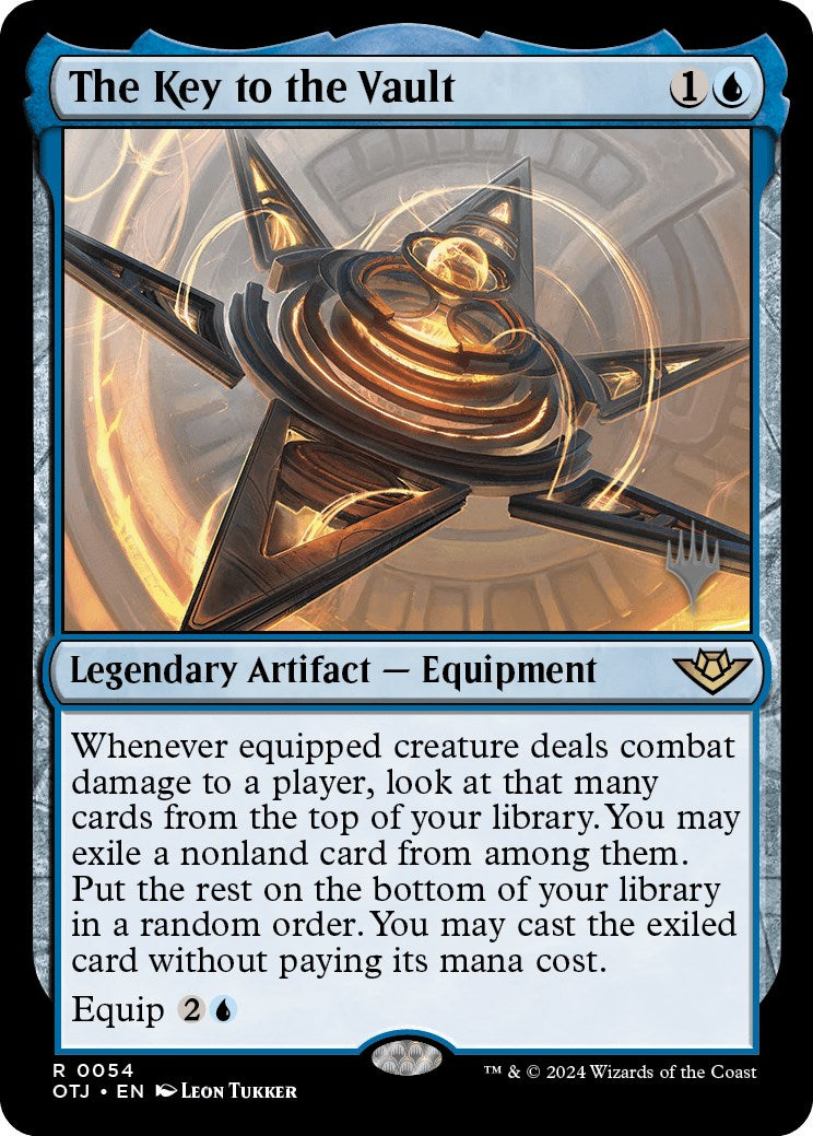 The Key to the Vault (Promo Pack) [Outlaws of Thunder Junction Promos] - Destination Retro