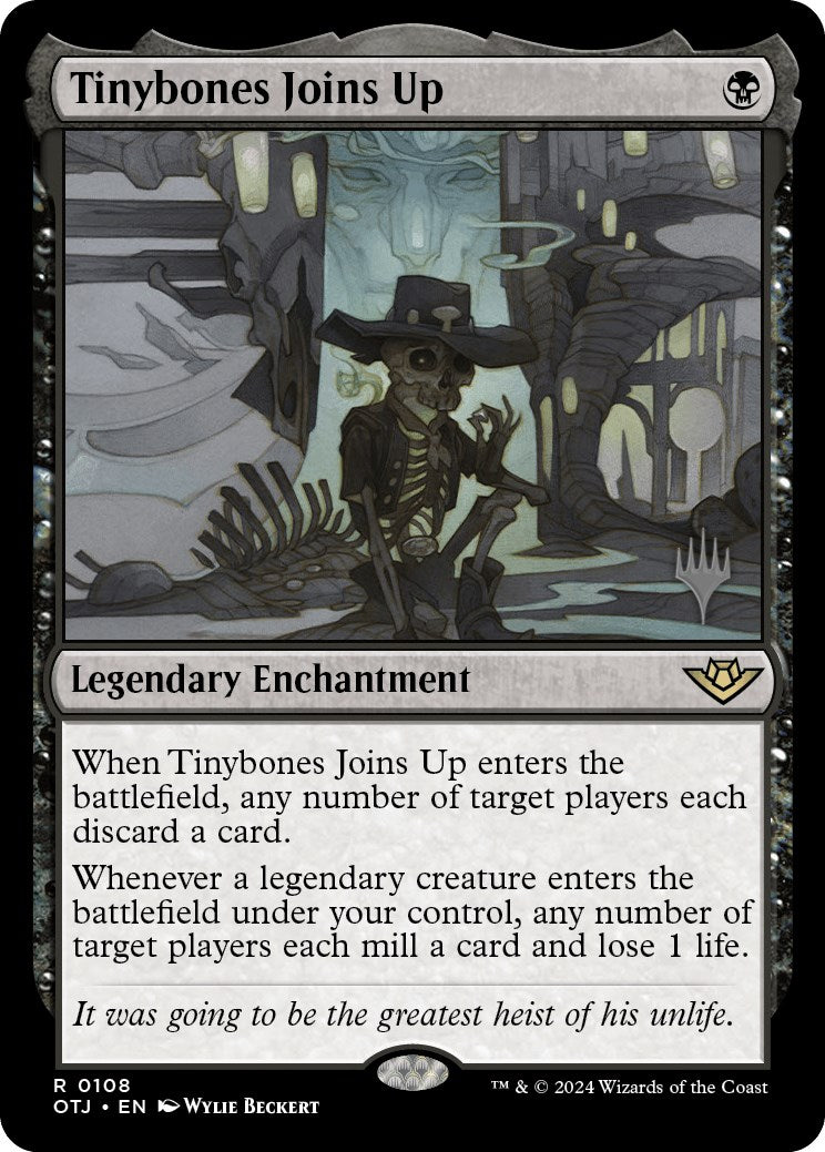 Tinybones Joins Up (Promo Pack) [Outlaws of Thunder Junction Promos] - Destination Retro
