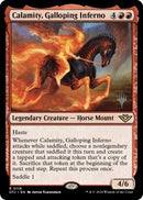 Calamity, Galloping Inferno (Promo Pack) [Outlaws of Thunder Junction Promos] - Destination Retro