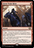 Great Train Heist (Promo Pack) [Outlaws of Thunder Junction Promos] - Destination Retro