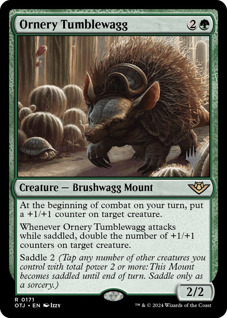 Ornery Tumblewagg (Promo Pack) [Outlaws of Thunder Junction Promos] - Destination Retro