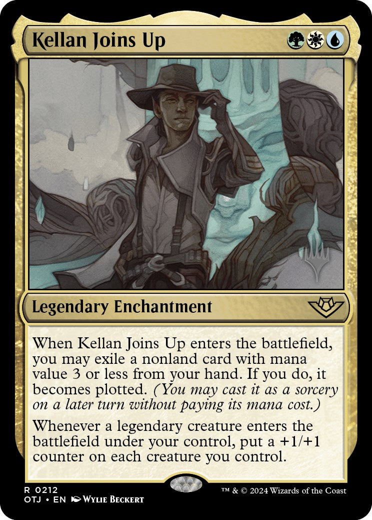 Kellan Joins Up (Promo Pack) [Outlaws of Thunder Junction Promos] - Destination Retro