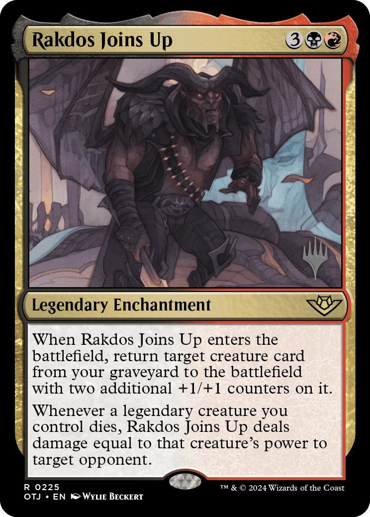 Rakdos Joins Up (Promo Pack) [Outlaws of Thunder Junction Promos] - Destination Retro