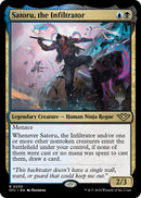 Satoru, the Infiltrator (Promo Pack) [Outlaws of Thunder Junction Promos] - Destination Retro