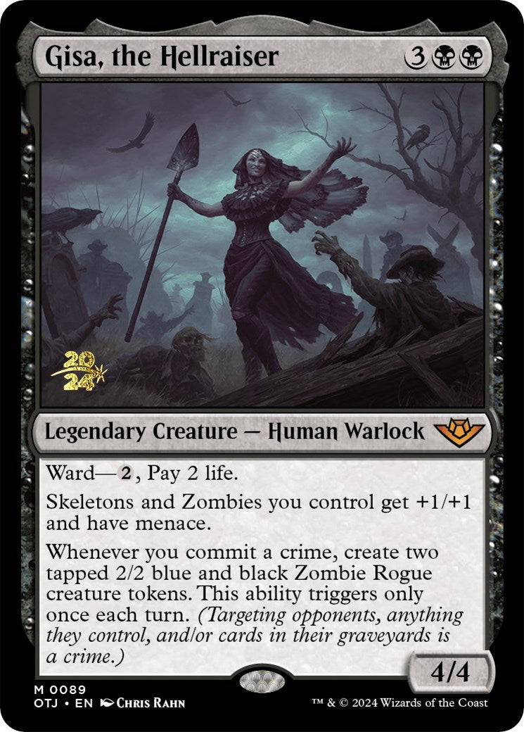 Gisa, the Hellraiser [Outlaws of Thunder Junction Prerelease Promos] - Destination Retro