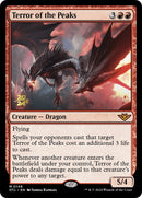 Terror of the Peaks (OTJ) [Outlaws of Thunder Junction Prerelease Promos] - Destination Retro