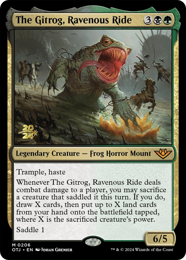 The Gitrog, Ravenous Ride [Outlaws of Thunder Junction Prerelease Promos] - Destination Retro