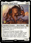 Fortune, Loyal Steed [Outlaws of Thunder Junction Prerelease Promos] - Destination Retro